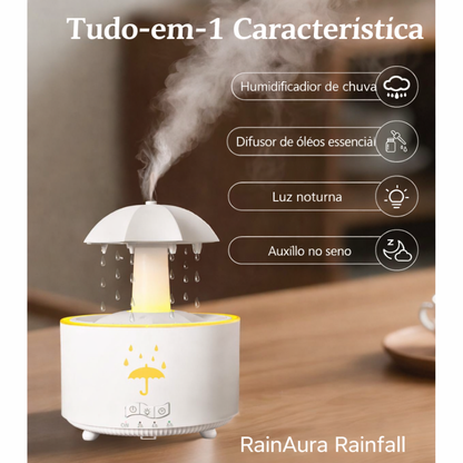 RainAura Rainfall Humidificador de Paragua.